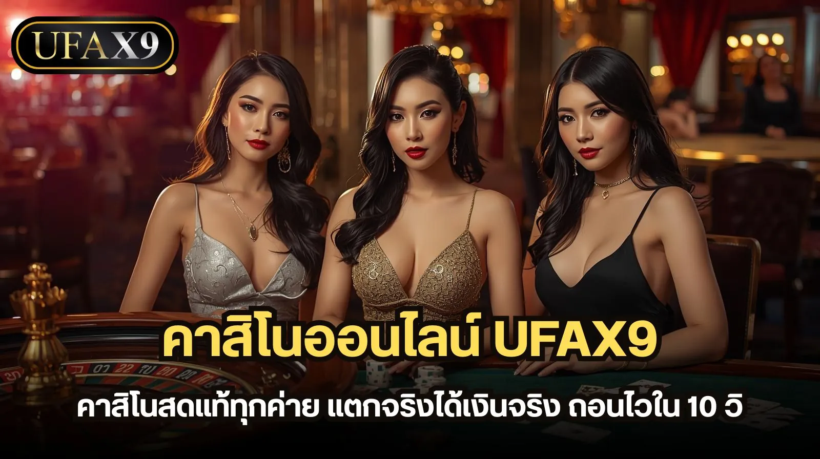 คาสิโนออนไลน์ UFAX9 รวมค่ายคาสิโนชั้นนำ